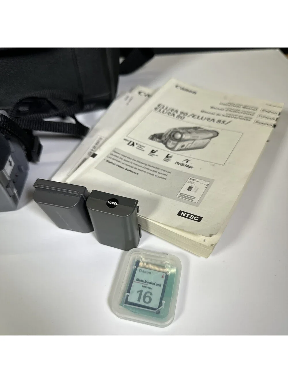 Canon Elura 85 Mini DV Camcorder Video Camera Silver w/18x Zoom Tested